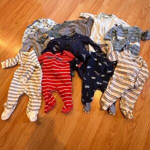 Infant boys onesies (11) 3 months